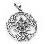 WINDALF Schmuck Anhänger ALIX Ø 2.3 cm Keltische Triade Silberschmuck Silber - Windalf.de