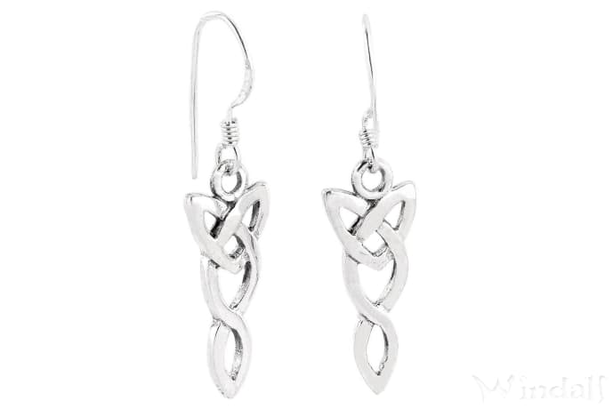 WINDALF Celtic Damen Ohrringe KAYNA 2.3 cm Irischer Ohrschmuck Silber - Windalf.de