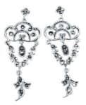 WINDALF Ohrringe JASINA 5.5 cm Markasit Schmuck Silber WINDALF Ohrringe JASINA 5.5 cm Markasit Schmuck Silber - Windalf.de