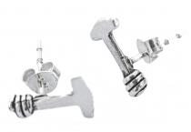 WINDALF Vikings Ohrrringe THORAN 12 mm Thorshammer Ohrschmuck Silber WINDALF Vikings Ohrrringe THORAN 12 mm Thorshammer Ohrschmuck Silber - Windalf.de