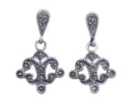WINDALF Ohrringe Funkeln der Nacht 3 mm Mittelalter Markasit Schmuck Silber WINDALF Ohrringe Funkeln der Nacht 3 mm Mittelalter Markasit Schmuck Silber - Windalf.de