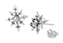 WINDALF Ohrstecker ERYS 13 mm Chaos Stern Schmuck-Ohrringe Silber WINDALF Ohrstecker ERYS 13 mm Chaos Stern Schmuck-Ohrringe Silber - Windalf.de