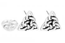 WINDALF Celtic Ohrstecker DANU 7 mm Keltische Knoten Ohrringe Silber - Windalf.de