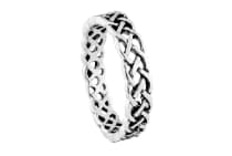WINDALF Schmaler Damen Ring RIANA 4 mm Feines Keltenmuster Bandring Silber WINDALF Schmaler Damen Ring RIANA 4 mm Feines Keltenmuster Bandring Silber - Windalf.de