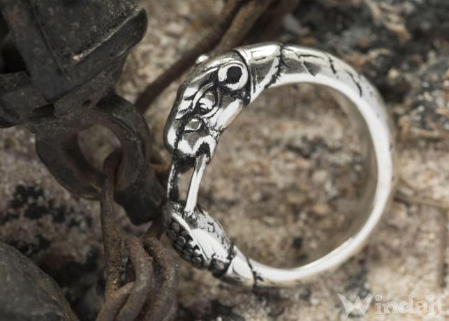 Wikinger Ring RAGDAL Schutzring Vintage Silber Viking Ringe