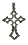 WINDALF Gotischer Kreuz-Anhänger SOFIA 4.4 cm Mittelalter Silber WINDALF Gotischer Kreuz-Anhänger SOFIA 4.4 cm Mittelalter Silber - Windalf.de