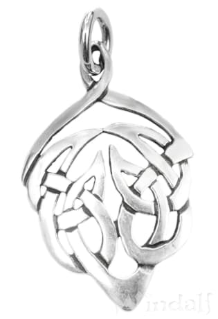 WINDALF Schmuck Anhänger BRAN 3.6 cm Keltischer Kraftvogel Silber WINDALF Schmuck Anhänger BRAN 3.6 cm Keltischer Kraftvogel Silber - Windalf.de