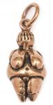 WINDALF Schmuck Anhänger VENUS VON WILLENDORF 2.8 cm Steinzeit-Schmuck Bronze - Windalf.de