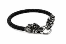 WINDALF Kelten Armband GROND 24 cm Freundschaftsband Celtic Dogs Zinn - Windalf.de
