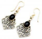 WINDALF Bohemia Ohrhänger Mittelalter ONYXIA 4 cm Mittelalter Ohrschmuck Bronze WINDALF Bohemia Ohrhänger Mittelalter ONYXIA 4 cm Mittelalter Ohrschmuck Bronze - Windalf.de