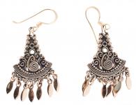 WINDALF Damen Ohrringe LUNA 4.7 cm Wikinger Schmuck Handarbeit Bronze WINDALF Damen Ohrringe LUNA 4.7 cm Wikinger Schmuck Handarbeit Bronze - Windalf.de