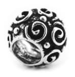 WINDALF Celtic Haarperle & Bartperle AKIRA Ø 9 mm Bohemia Lebens Spiralen Vintage Silber - Windalf.de