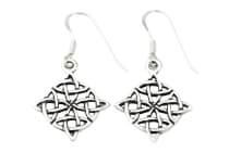 WINDALF Irische Damen Ohrhänger DANA 3.5 cm Keltischer Schmuck Silber WINDALF Irische Damen Ohrhänger DANA 3.5 cm Keltischer Schmuck Silber - Windalf.de