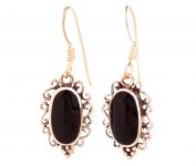 WINDALF Damen Ohrringe CARNIA 3 cm Ohrschmuck Onyx Bronze WINDALF Damen Ohrringe CARNIA 3 cm Ohrschmuck Onyx Bronze - Windalf.de