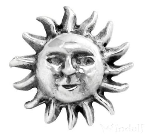 WINDALF Damen Schmuck Anhänger SOFY 1,3 cm Kleine Sonne Silber WINDALF Damen Schmuck Anhänger SOFY 1,3 cm Kleine Sonne Silber - Windalf.de