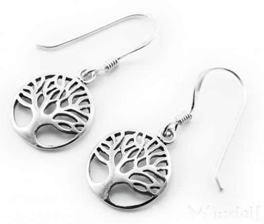 WINDALF Irische Damen Ohrhänger NALY 2.8 cm Kleiner Celtic Baum des Lebens Silber WINDALF Irische Damen Ohrhänger NALY 2.8 cm Kleiner Celtic Baum des Lebens Silber - Windalf.de