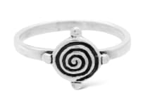 WINDALF Keltischer Damen Ring NOREIA 9 mm Zarter Irischer-Ring Midi-Ring Silber - Windalf.de