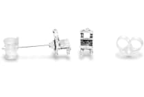 WINDALF Funny Vintage Ohrstecker AMICE 6 mm Kleine St&uuml;hle Silber - Windalf.de