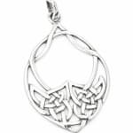WINDALF Celtic Schmuck-Anh&auml;nger INALA 3.6 cm Keltischer Liebesknoten Silber - Windalf.de