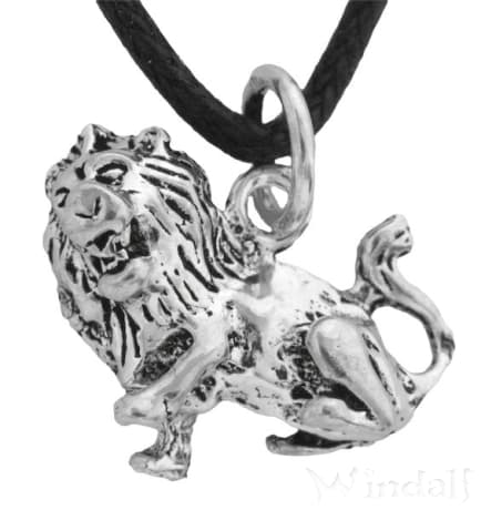 WINDALF Schmuck Anhänger LION 1.5 cm Kleiner Löwe Silber WINDALF Schmuck Anhänger LION 1.5 cm Kleiner Löwe Silber - Windalf.de