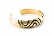 WINDALF Bohemia Zehenring LICIA 5 mm Ornamentik Midi-Ring Vintage Bronze - Windalf.de