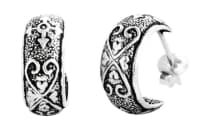 WINDALF Schmuck Ohrringe HERZFEUER 1.4 cm Ohrschmuck Silber WINDALF Schmuck Ohrringe HERZFEUER 1.4 cm Ohrschmuck Silber - Windalf.de