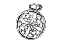 WINDALF Keltischer Schmuck Anhänger DANIA Ø 2.2 cm Celtic Amulett Silber - Windalf.de