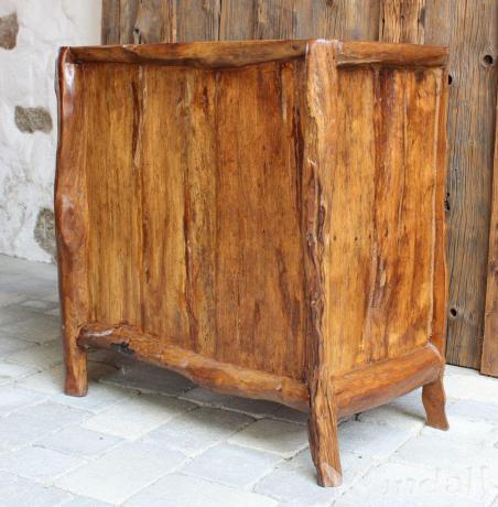 Rustikaler Holzschrank ~ BILBO WINWOOD ~ H: 80 cm B: 83 cm - Auenland