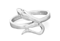 WINDALF Paradies Damen Ring LINNY 14 mm Schlangenring Silber - Windalf.de