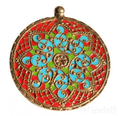 WINDALF Schmuck Anhänger JUNA 4.3 cm Mittelalter Amulett Bronze WINDALF Schmuck Anhänger JUNA 4.3 cm Mittelalter Amulett Bronze - Windalf.de