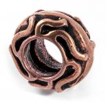 WINDALF Wikingerperle ALUIR 12 mm Haarperle Sonne Bronze - Windalf.de