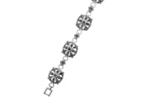 WINDALF Mittelalter Damen Armkette NORCA 18.5 cm Gothic Armschmuck Silber - Windalf.de