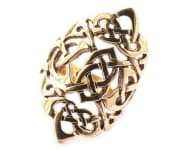WINDALF Langer Celtic Ring RIGANI 21 mm Keltischer Knoten Ring Bronze WINDALF Langer Celtic Ring RIGANI 21 mm Keltischer Knoten Ring Bronze - Windalf.de