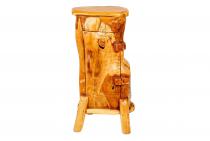 WINDALF Rustikaler Baumstamm Schrank WINRAR 102 cm Beistelltisch Minibar Handarbeit aus Wurzelholz WINDALF Rustikaler Baumstamm Schrank WINRAR 102 cm Beistelltisch Minibar Handarbeit aus Wurzelholz - Windalf.de