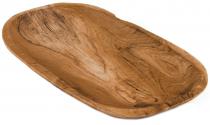 WINDALF Rustikale Teakholz Schale ROODY 25 cm Schlüsselablage Snackschale Handarbeit aus Wurzelholz - Windalf.de