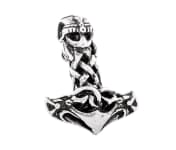 WINDALF Wikinger Anhänger THORHALL 3 cm Nordischer Thorshammer Vintage Silber WINDALF Wikinger Anhänger THORHALL 3 cm Nordischer Thorshammer Vintage Silber - Windalf.de