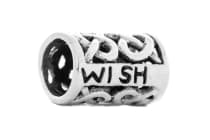 WINDALF Kelten Haarperle Bartschmuck WISH 12 mm Kelten Knoten Wunsch Silberperle Silber - Windalf.de