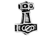WINDALF Schmuck Anhänger SKIDUR 2.4 cm Mjölnir Thorshammer Silber WINDALF Schmuck Anhänger SKIDUR 2.4 cm Mjölnir Thorshammer Silber - Windalf.de