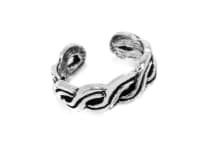 WINDALF Ohrklemme ZOPFY 4 mm Ohr Clip Keltischer Knoten Vintage Silber WINDALF Ohrklemme ZOPFY 4 mm Ohr Clip Keltischer Knoten Vintage Silber - Windalf.de
