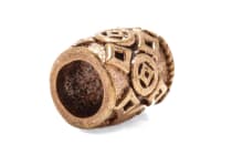 WINDALF Kleiner Wikinger Haar & Bartschmuck MARIT 6 mm Haarperle Bronze - Windalf.de