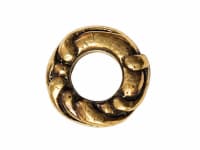 WINDALF Wikinger Bartschmuck BEAD &Oslash; 10 mm Vikings Haarring Vintage Bronze - Windalf.de