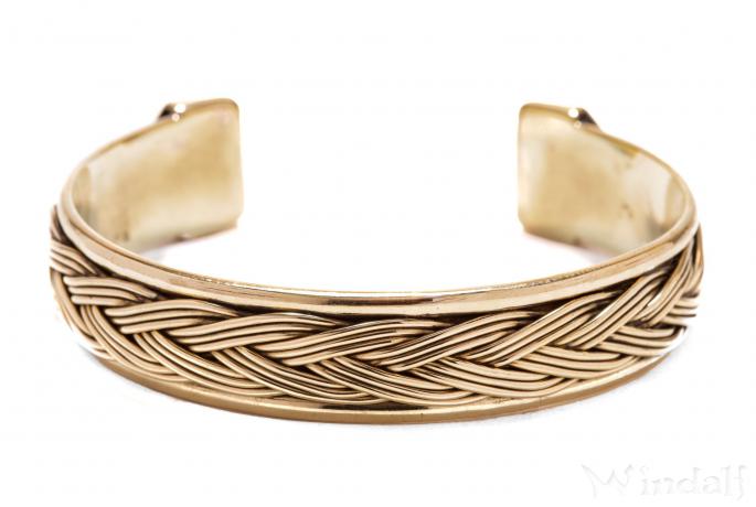 WINDALF Frauen Celtic Armreif RAYA Ø 5.8 cm Bohemia Zopf-Muster Armschmuck Handgeschmiedet Bronze WINDALF Frauen Celtic Armreif RAYA Ø 5.8 cm Bohemia Zopf-Muster Armschmuck Handgeschmiedet Bronze - Windalf.de