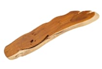 WINDALF Gro&szlig;e Cateringplatte ERAMA 148 cm Buffet-Platte Teakholzplatte Handarbeit aus Wurzelholz - Windalf.de