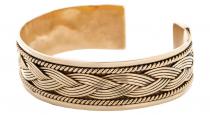 WINDALF Celtic Bronze Armreif ARINA Ø 6 cm Bohemia Armschmuck mit Zopfmuster Elbenschmuck WINDALF Celtic Bronze Armreif ARINA Ø 6 cm Bohemia Armschmuck mit Zopfmuster Elbenschmuck - Windalf.de