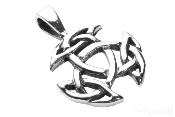 WINDALF Kleiner Schmuck Anhänger SAILA Ø 1.5 cm Keltischer Knoten Dreifalt Symbol Silber WINDALF Kleiner Schmuck Anhänger SAILA Ø 1.5 cm Keltischer Knoten Dreifalt Symbol Silber - Windalf.de