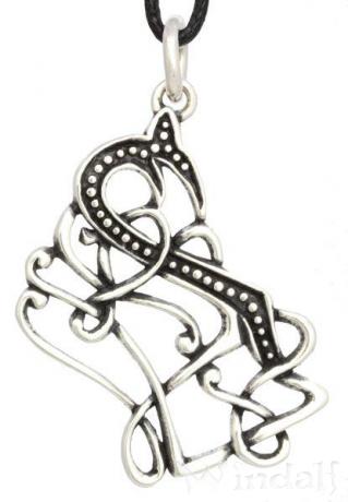 WINDALF Schmuck Anhänger DRACAR 4.6 cm Wikinger Drache Silber WINDALF Schmuck Anhänger DRACAR 4.6 cm Wikinger Drache Silber - Windalf.de