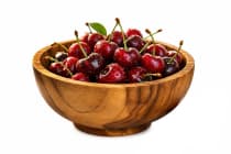 WINDALF Gro&szlig;e Natur Teakholzschale SANJA &Oslash; 20 cm Robuste Salatschale & Obstschale Handarbeit aus Teakholz - Windalf.de