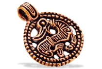 WINDALF Schmuck Anhänger ALRUN 3 cm Viking Anderswelt Vintage Bronze - Windalf.de