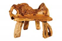 WINDALF Sitzbank mit Drachen YOKON  112 cm Natur Holzbank Handgearbeitete Gartenbank aus Wurzelholz WINDALF Sitzbank mit Drachen YOKON  112 cm Natur Holzbank Handgearbeitete Gartenbank aus Wurzelholz - Windalf.de