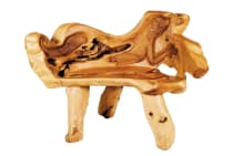 WINDALF Urige Teak Sitzbank AIGRIM 125 cm Mit Leguan Tropische Garten Holzbank Handarbeit aus Wurzelholz WINDALF Urige Teak Sitzbank AIGRIM 125 cm Mit Leguan Tropische Garten Holzbank Handarbeit aus Wurzelholz - Windalf.de